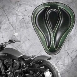 Bobber Solo Sitz Für Indian Scout Ab 2015 Standard Viper Emerald