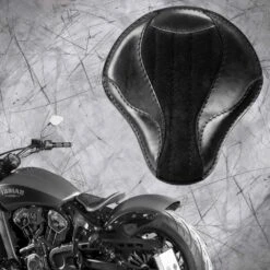Bobber Solo Sitz Für Indian Scout Ab 2015 El Toro Glanz Und Samt Schwarz