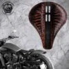 Bobber Solo Sitz Für Indian Scout Ab 2015 4Fourth Lang Kroko Tan Metall
