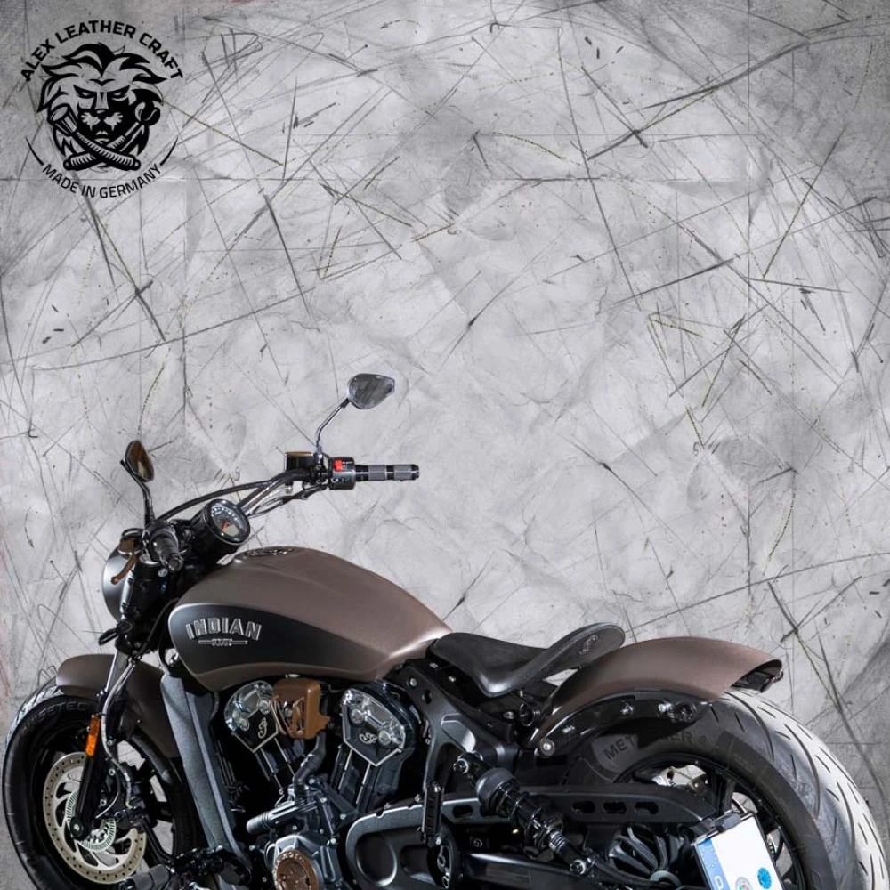 Bobber Solo Sitz Für Indian Scout Ab 2015 Lang Schwarz 4 Bobber Solo Sitz Für Indian Scout Ab 2015 Lang Schwarz – Bild 2