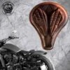 Bobber Solo Sitz Für Indian Scout Ab 2015 Lang LS Vintage Braun V2