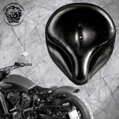 Bobber Solo Sitz Für Indian Scout Ab 2015 Oldtimer Schwarz