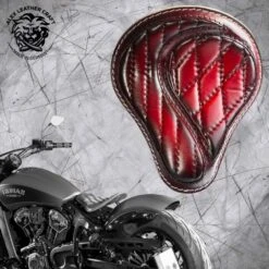 Bobber Solo Sitz Für Indian Scout Ab 2015 Standard No-compromise Rot