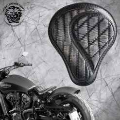 Bobber Solo Sitz Für Indian Scout Ab 2015 Standard No-compromise Vintage Schwarz