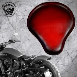 Bobber Solo Sitz Für Indian Scout Ab 2015 Standard Rot