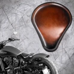 Bobber Solo Sitz Für Indian Scout Ab 2015 Standard Sattel Tan