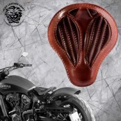 Bobber Solo Sitz Für Indian Scout Ab 2015 Standard Kurz Büffel Braun V2