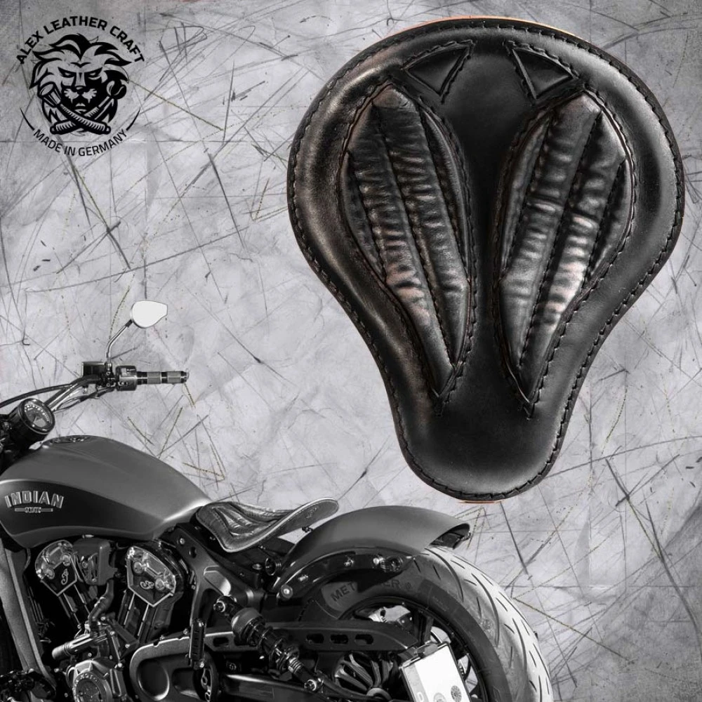 Bobber Solo Sitz Für Indian Scout Ab 2015 Standard Kurz Vintage Schwarz V2 3 Bobber Solo Sitz Für Indian Scout Ab 2015 Standard Kurz Vintage Schwarz V2