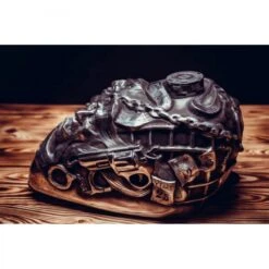 Custom Universal Tank Für Harley Bobber Oder Chopper Chicano -Alex Leather Craft Verkäufe custom universal tank for harley or chopper chicano 4 1000x1000 1