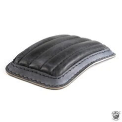Sozius Sitzpad Luxus Vintage Schwarz V2