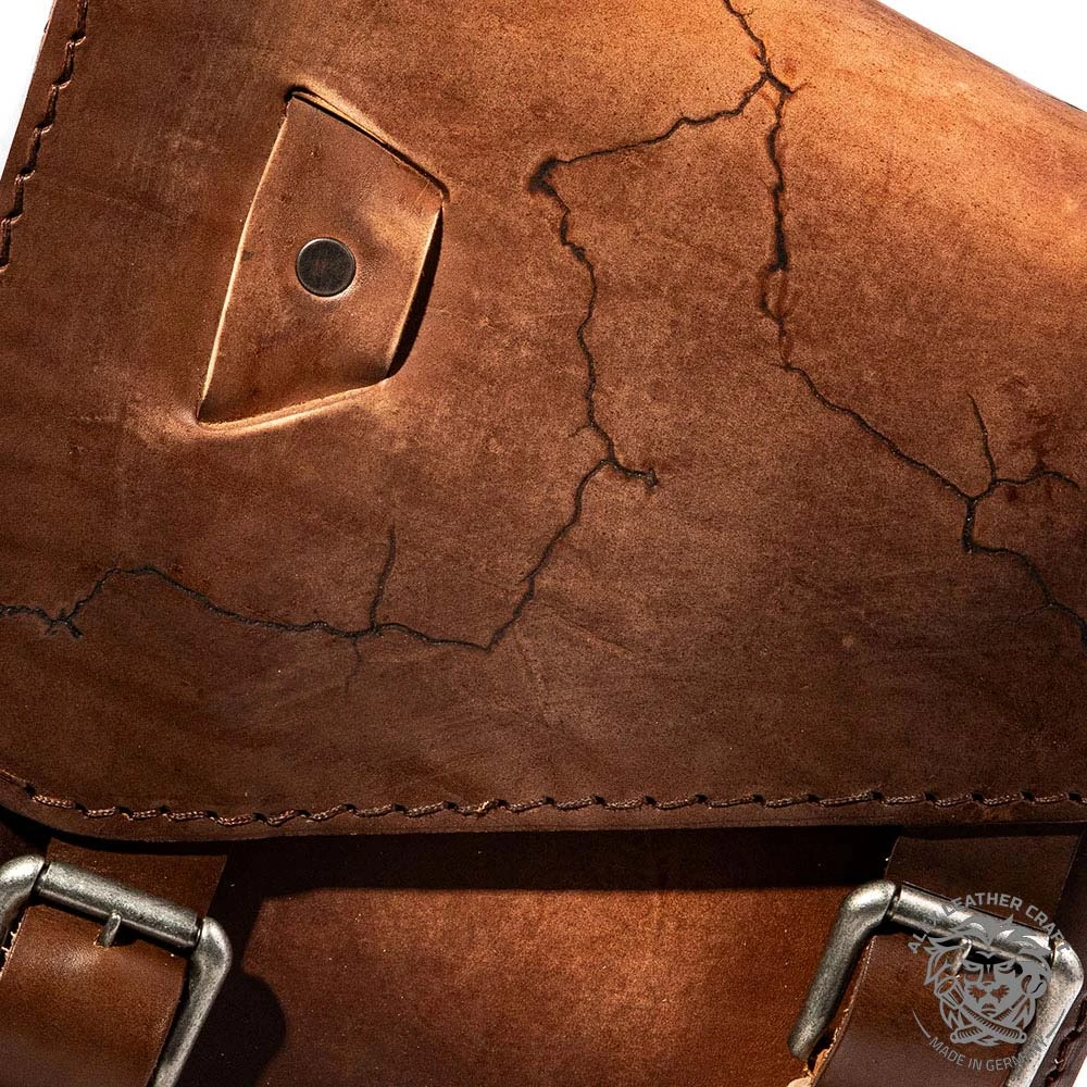 Motorrad Satteltasche Honda Shadow VT600 Electro Vintage Braun Electro 4 Motorrad Satteltasche Honda Shadow VT600 Electro Vintage Braun Electro – Bild 2