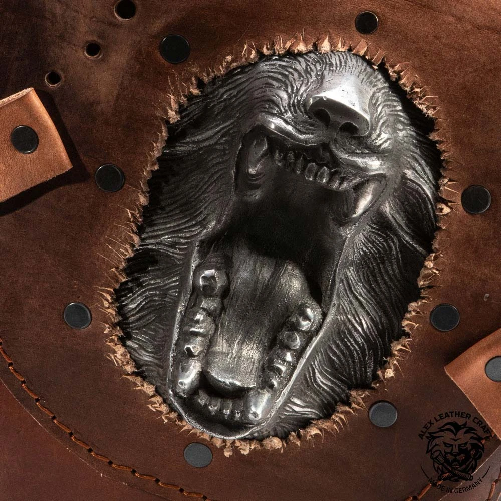 Satteltasche Kawasaki Vulcan VN400/800/900 Biest Vintage Braun 4 Satteltasche Kawasaki Vulcan VN400/800/900 Biest Vintage Braun – Bild 2