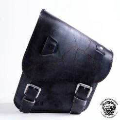 Satteltasche Kawasaki Vulcan VN400/800/900 Electro Vintage Schwarz