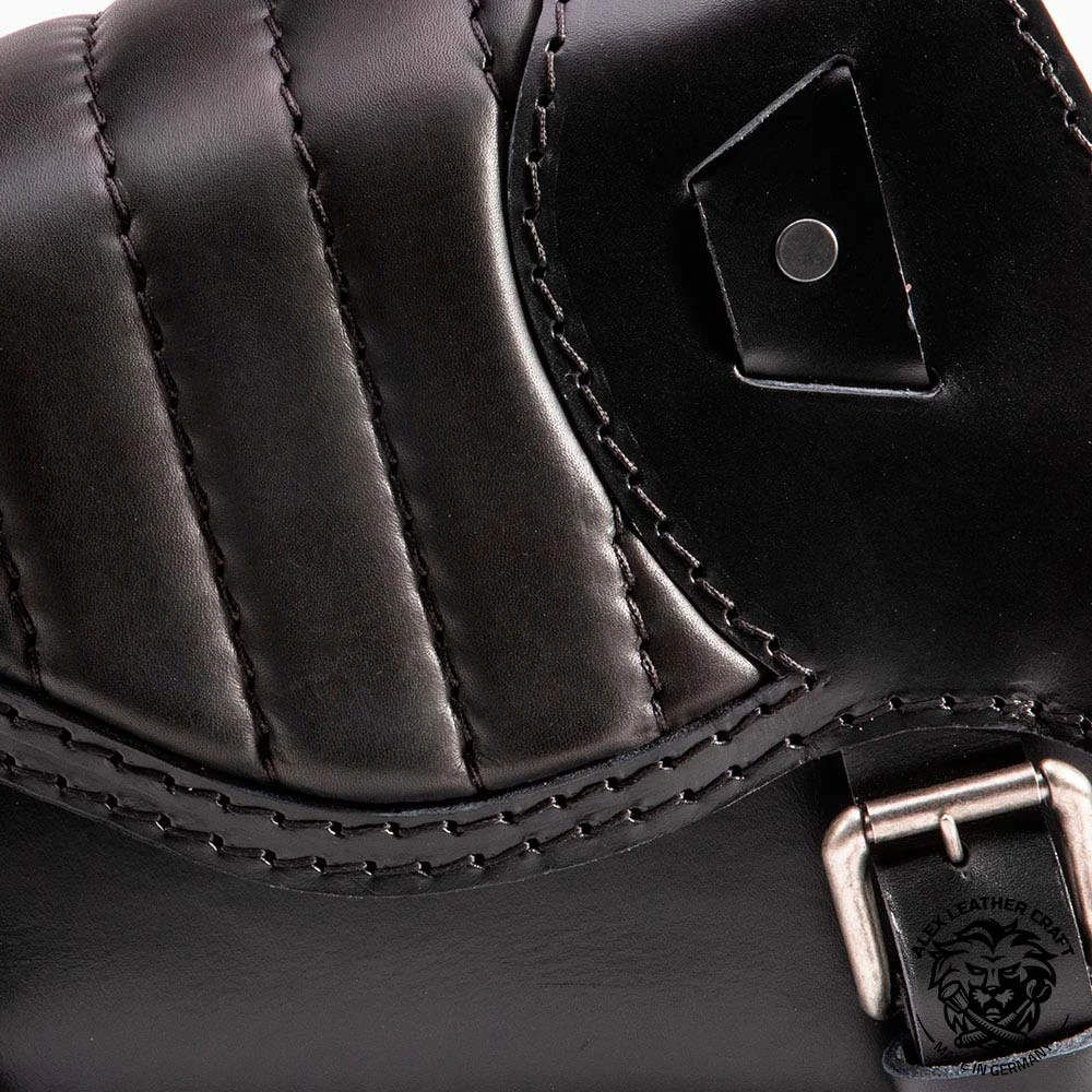 Motorrad Satteltasche Sportster 1988-2020 Schwarz V2 5 Motorrad Satteltasche Sportster 1988-2020 Schwarz V2 – Bild 3