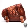 Motorrad Satteltasche Sportster 1988-2020 Vintage Braun Rautenmuster