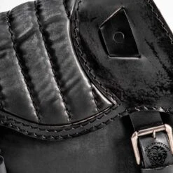 Motorrad Satteltasche Sportster 1988-2020 Vintage Schwarz V2 -Alex Leather Craft Verkäufe motorcycle saddlebag sportster 1988 2020 vintage black v2 3 1000x1000 1