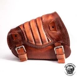 Motorrad Satteltasche Sportster 1988-2020 Vintage Braun V2