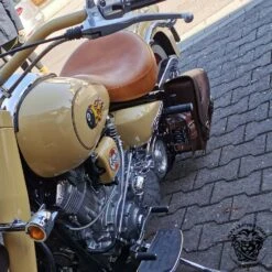 Motorrad Satteltasche Yamaha Drag Star/Wild Star Vintage Braun -Alex Leather Craft Verkäufe motorcycle saddlebag yamaha drag star xvs650 1100 vintage brown 12 1000x1000 1