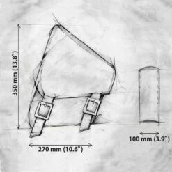 Motorrad Satteltasche Yamaha Drag Star/Wild Star Biest Vintage Braun -Alex Leather Craft Verkäufe motorcycle saddlebag yamaha v star road star beast vintage brown 4 1000x1000 1