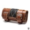Motorrad Werkzeugrolle Glanz Und Samt Schwarz Und Braun Rautenmuster 2 Motorrad Werkzeugrolle Glanz Und Samt Schwarz Und Braun Rautenmuster -Alex Leather Craft Verkäufe motorcycle tool bag gloss and velvet black and brown diamond 1 1000x1000 1