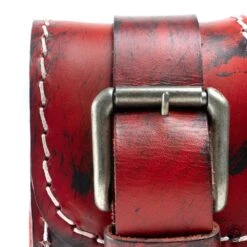 Motorrad Werkzeugrolle Rot Und Schwarz Rautenmuster -Alex Leather Craft Verkäufe motorcycle tool bag red and black diamond 4 1000x1000 1