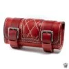 Motorrad Werkzeugrolle Rot Rautenmuster 1 Motorrad Werkzeugrolle Rot Rautenmuster -Alex Leather Craft Verkäufe motorcycle tool bag red diamond 3 1000x1000 1
