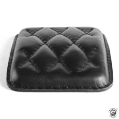 Sozius Sitzpad Schwarz Rautenmuster -Alex Leather Craft Verkäufe pillion seat pad black diamond 3 1000x1000 1