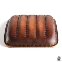 Sozius Sitzpad Vintage Braun V2 -Alex Leather Craft Verkäufe pillion seat pad vintage brown v2 1 1000x1000 1