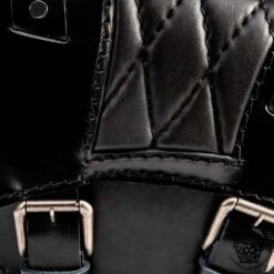 Satteltasche Für Triumph Bonneville Bobber Rautenmuster Schwarz -Alex Leather Craft Verkäufe saddlebag for triumph bonneville bobber diamond black 3 1000x1000 1