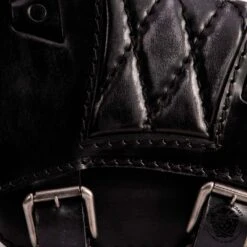 Satteltasche Für Triumph Bonneville Bobber Rautenmuster Vintage Schwarz -Alex Leather Craft Verkäufe saddlebag for triumph bonneville bobber diamond vintage black 3 1000x1000 1