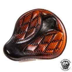 Sitz Und Satteltasche Für Triumph Bonneville Bobber Sattel Tan Rautenmuster -Alex Leather Craft Verkäufe seat and saddlebag for triumph bonneville bobber saddle tan diamond 4 1000x1000 1