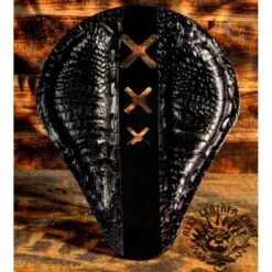 Sitz + Montage Kit Harley Davidson Sportster 04-22 Amsterdam Schwarz Kroko Metall 5 Sitz + Montage Kit Harley Davidson Sportster 04-22 Amsterdam Schwarz Kroko Metall -Alex Leather Craft Verkäufe seat montage kit harley davidson sportster 04 20 amsterdam black alligator 2 1000x1000 1