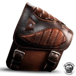 Sitz + Satteltasche Für H-D Softail Spider Schwarz Und Braun V2 -Alex Leather Craft Verkäufe seat saddlebag for hd softail spider diamond black and brown v2 3 1000x1000 1