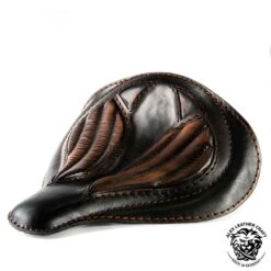 Sitz + Satteltasche Für H-D Softail Spider Schwarz Und Braun V2 -Alex Leather Craft Verkäufe seat saddlebag for hd softail spider diamond black and brown v2 4 1000x1000 1