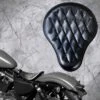 Solo Sitz Harley Davidson Sportster 04-22 Vintage Schwarz Rautenmuster