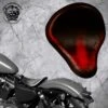 Solo Sitz Harley Davidson Sportster 04-22 Vintage Rot Electro
