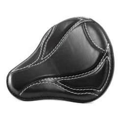 Solo Sitz + Montage Kit Harley Davidson Sportster 04-22 El Toro Schwarz Und Weiß -Alex Leather Craft Verkäufe solo seat montage kit harley davidson sportster 04 20 el toro black and white 8 1000x1000 1