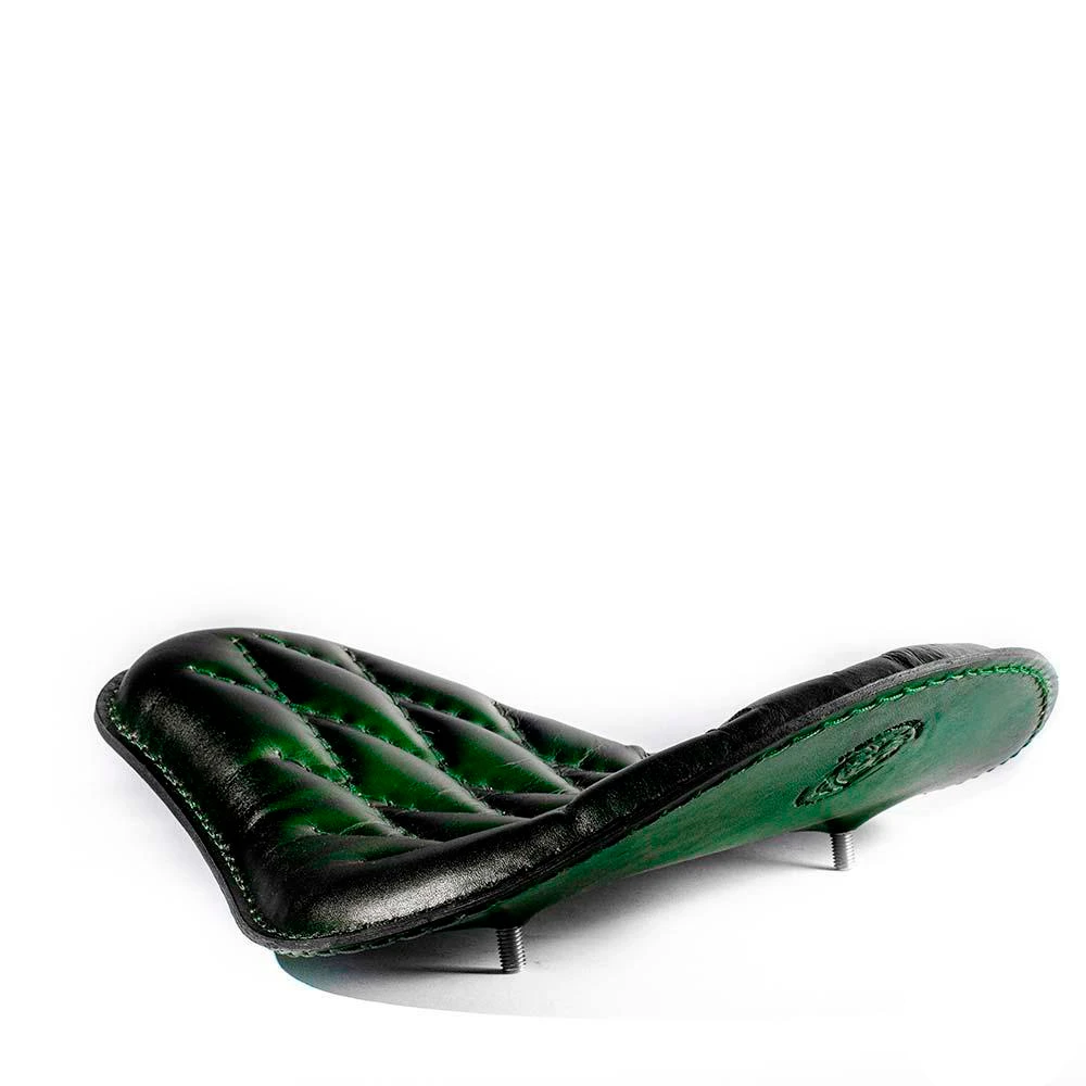 Solo Sitz + Montage Kit Harley Davidson Sportster 04-22 Emerald Rautenmuster 6 Solo Sitz + Montage Kit Harley Davidson Sportster 04-22 Emerald Rautenmuster – Bild 4