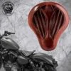Solo Sitz + Montage Kit Harley Davidson Sportster 04-22 Kurz Büffel Braun V2
