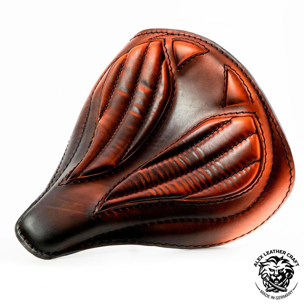 Solo Sitz + Montage Kit Harley Davidson Sportster 04-22 Spider Vintage Sattel Tan V2 5 Solo Sitz + Montage Kit Harley Davidson Sportster 04-22 Spider Vintage Sattel Tan V2 – Bild 3