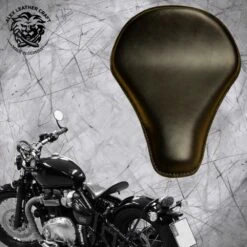 Triumph Bonneville Bobber Sitz Ab 2016 Lang Schwarz