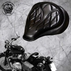 Triumph Bonneville Bobber Sitz Ab 2016 Spider Schwarz V3