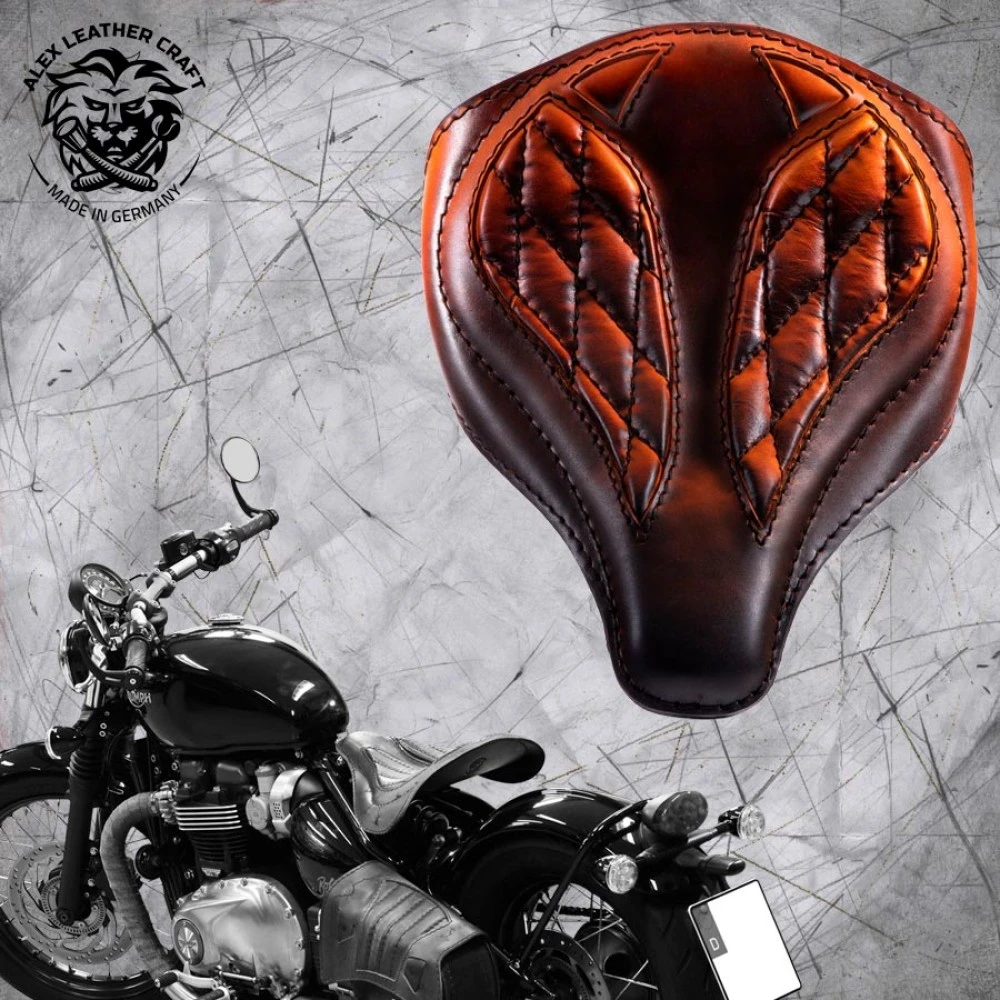 Triumph Bonneville Bobber Sitz Ab 2016 Spider Vintage Sattel Tan V3 3 Triumph Bonneville Bobber Sitz Ab 2016 Spider Vintage Sattel Tan V3