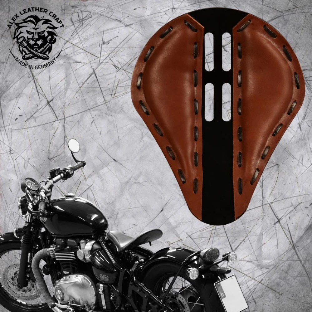 Triumph Bonneville Bobber Sitz Ab 2016 4Fourth Braun Metall 3 Triumph Bonneville Bobber Sitz Ab 2016 4Fourth Braun Metall