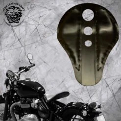 Triumph Bonneville Bobber Sitz Ab 2016 Trinity Schwarz Metall