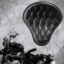 Triumph Bonneville Bobber Sitz Ab 2016 Standard Schwarz Rautenmuster
