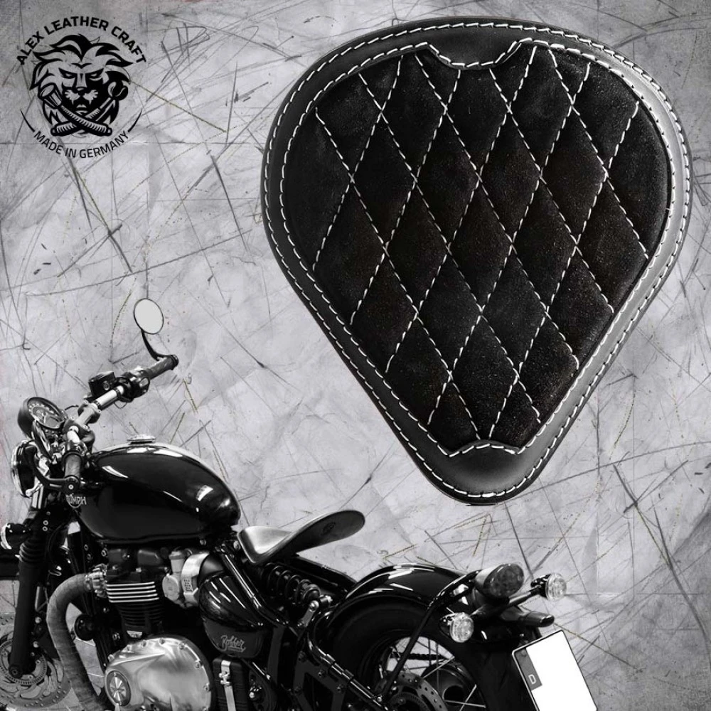 Triumph Bonneville Bobber Sitz Ab 2016 Tropfen Glanz Und Samt Schwarz Und Weiß V3 3 Triumph Bonneville Bobber Sitz Ab 2016 Tropfen Glanz Und Samt Schwarz Und Weiß V3