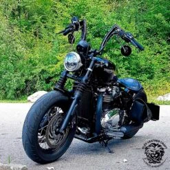 Triumph Bonneville Bobber Sitz Ab 2016 Spider Schwarz V2 -Alex Leather Craft Verkäufe triumph bonneville bobber seat since 2016 spider black v2 8 1000x1000 1