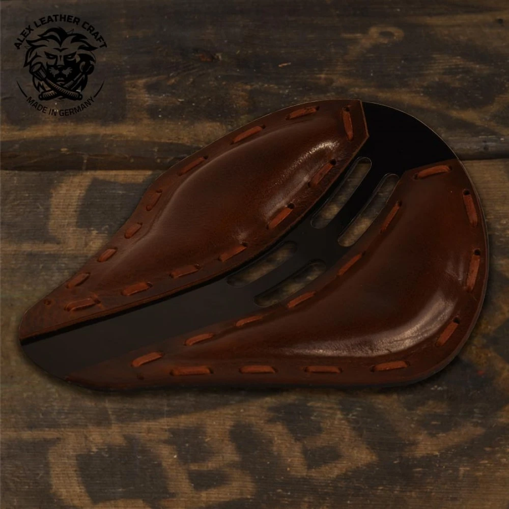 Triumph Bonneville Bobber Sitz Ab 2016 4Fourth Büffel Braun Metall 4 Triumph Bonneville Bobber Sitz Ab 2016 4Fourth Büffel Braun Metall – Bild 2