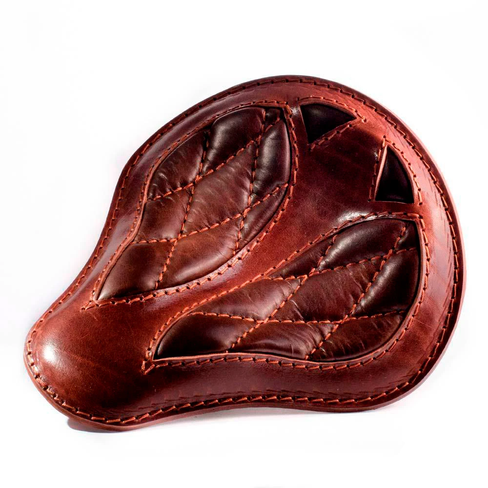 Triumph Bonneville Bobber Sitz Ab 2016 Standard Kurz Büffel Braun Rautenmuster 5 Triumph Bonneville Bobber Sitz Ab 2016 Standard Kurz Büffel Braun Rautenmuster – Bild 3